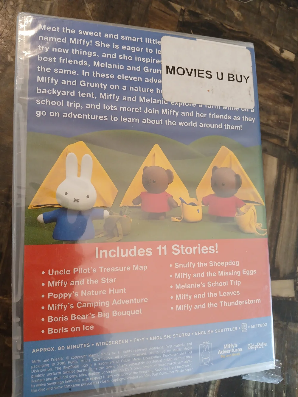 Kids 4 DVD Movie Bundle-  Family Animation Movies